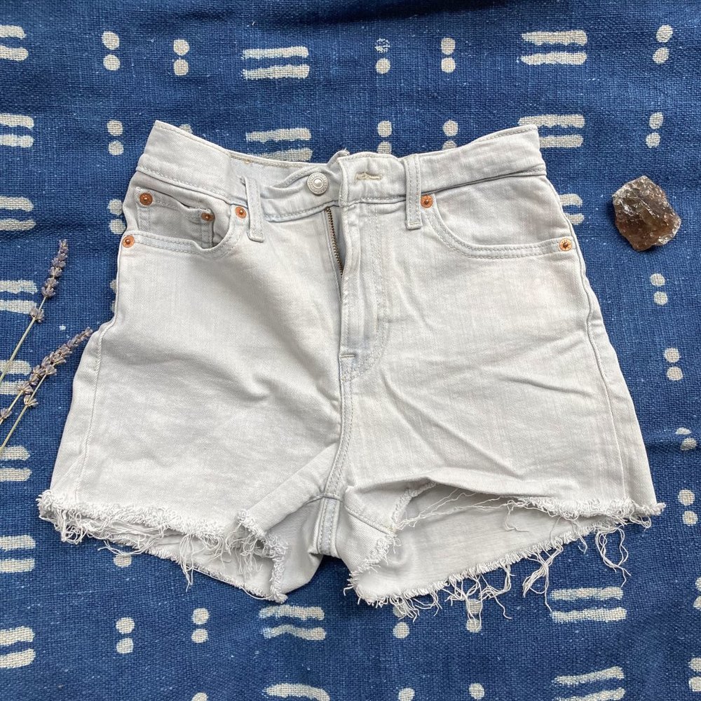⏰Last chance⏰ Levi's High Rise Shorts in Poolside Light